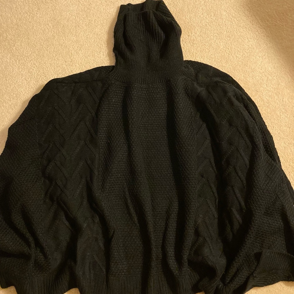 New, comfortable, warm, oversized poncho